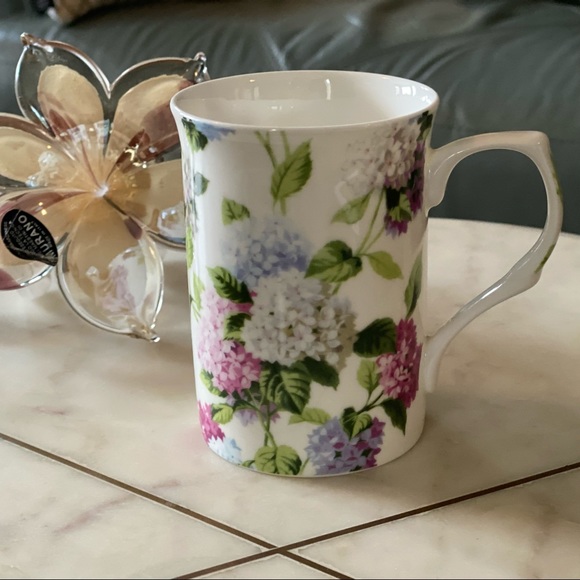 Stechcol Other - STECHCOL Hydrangea CHINA Coffee TEA Cup MUG 10 oz.